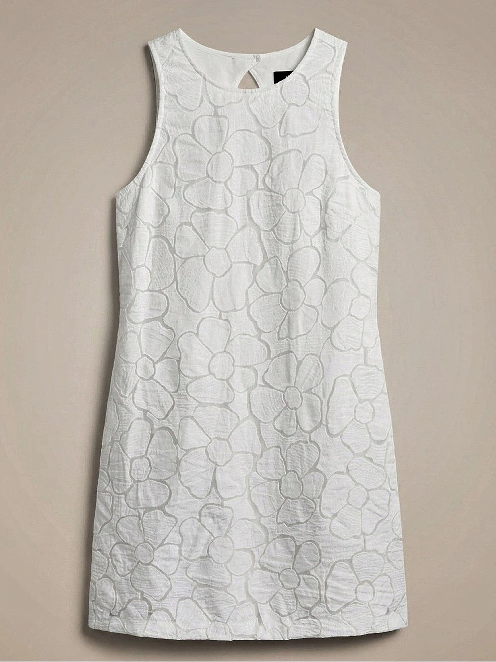 Tommy Bahama Floral Mini Dress in White Size Medium